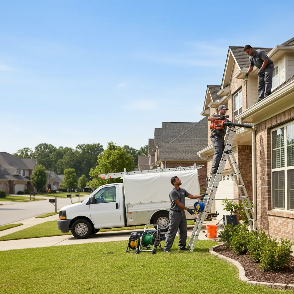 Home Gutter Service in Lowell, AR near me